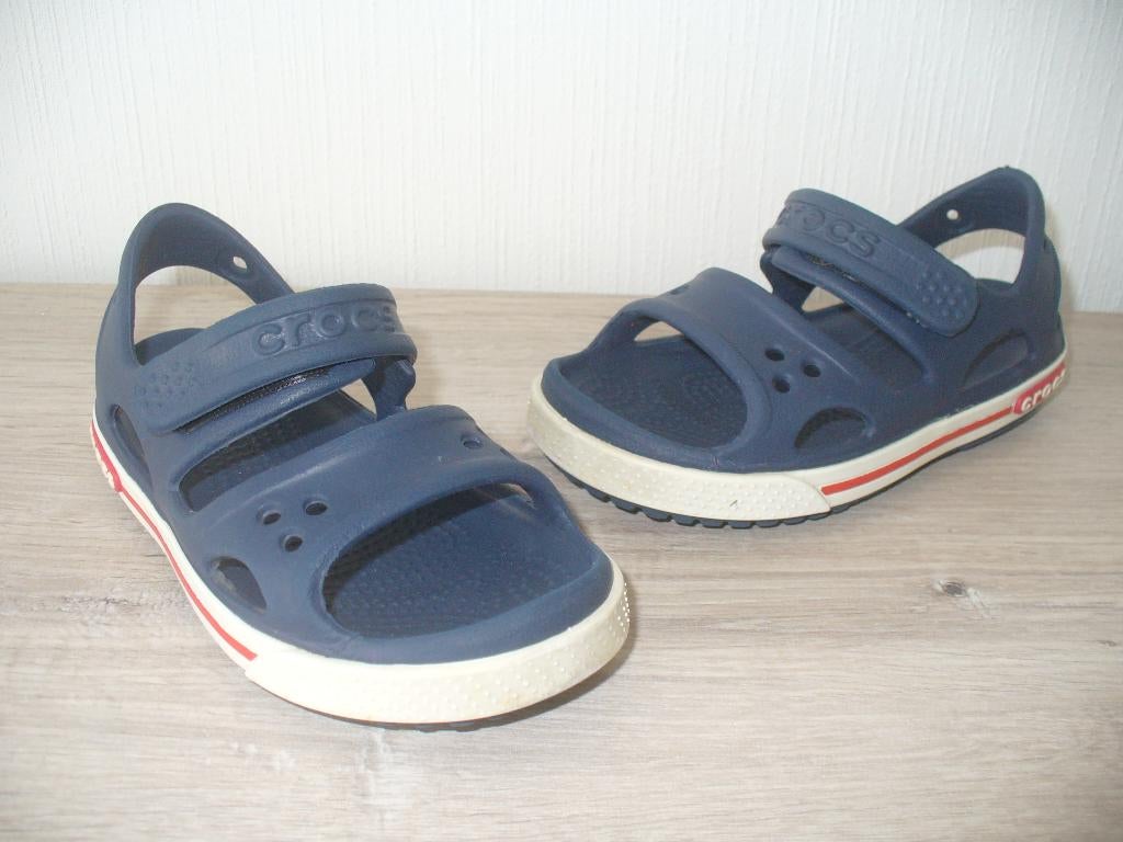 Sandaaltjes Crocs maat C8, Garçon, Crocs, Enlèvement ou Envoi, Utilisé