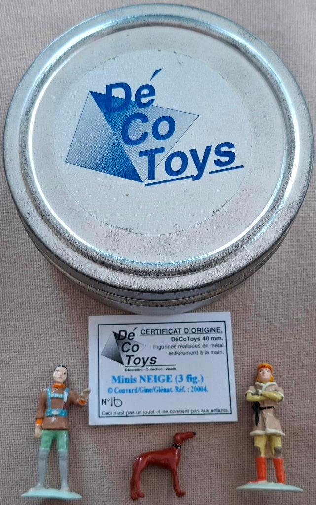 Figurines en plomb Minis Neige DécoToys, Enlèvement ou Envoi, Utilisé, Fantasy