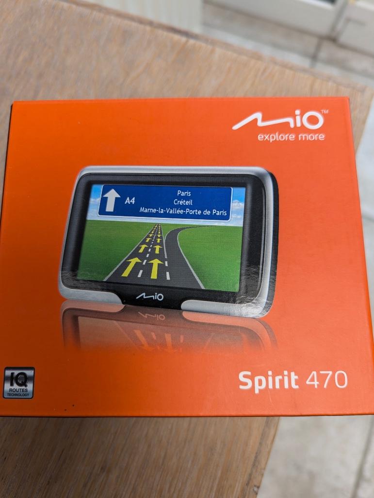 GPS Mio Spirit 470, Autos : Divers, Navigation de voiture, Enlèvement, Neuf