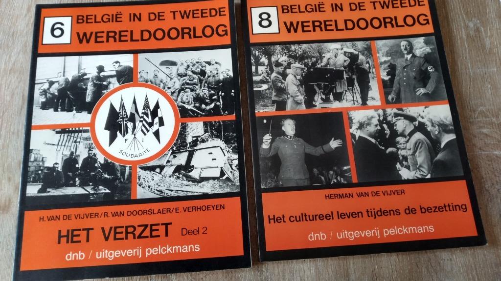 België in de 2de WO deel 6 en 8, Boeken, Ophalen, Zo goed als nieuw, Algemeen