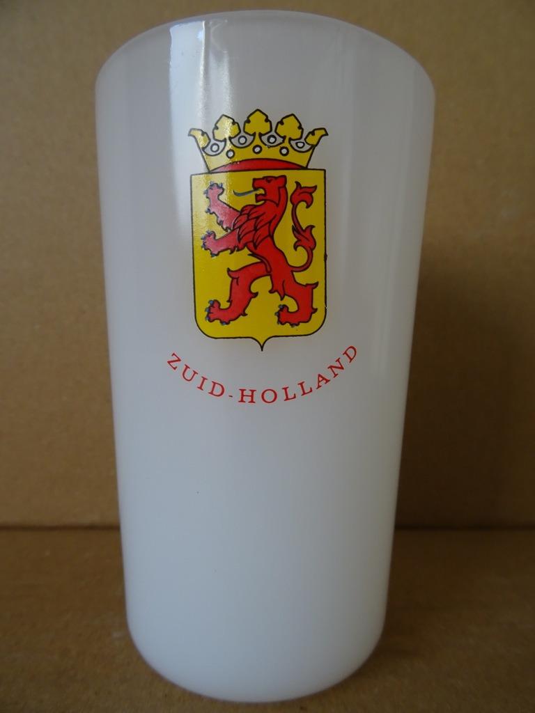 Provincie glas glaasje Zuid-Holland provincie glas opaline, Verzamelen, Ophalen of Verzenden, Zo goed als nieuw, Overige typen