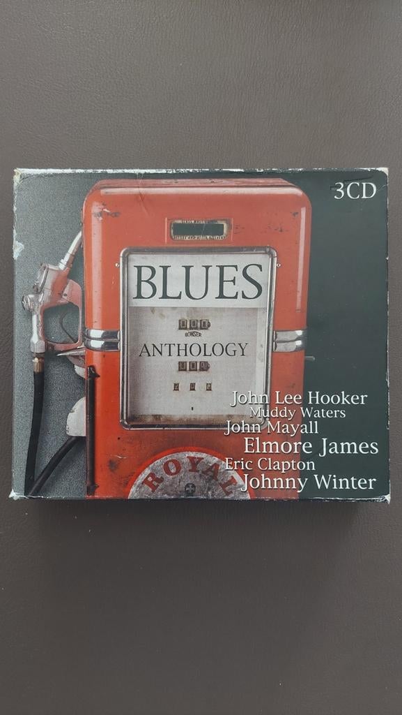 Blues Anthology 3 cd's In box, Ophalen of Verzenden, Zo goed als nieuw, Blues