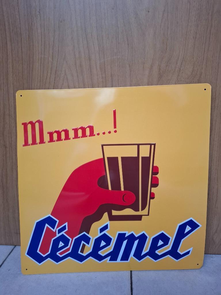 Reclamebord Cecemel, Ophalen of Verzenden, Nieuw, Reclamebord