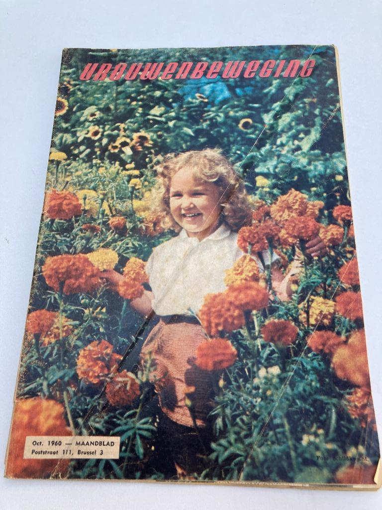Vrouwenbeweging oct 1960 : Kongo,  ASLK, Betterfood, Remy, Verzamelen, Ophalen of Verzenden, 1940 tot 1960, Tijdschrift