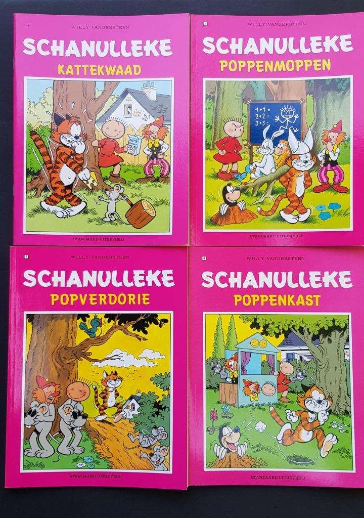 Suske en Wiske Schanulleke, Boeken, Meerdere stripboeken, Ophalen, Zo goed als nieuw, Willy Vandersteen