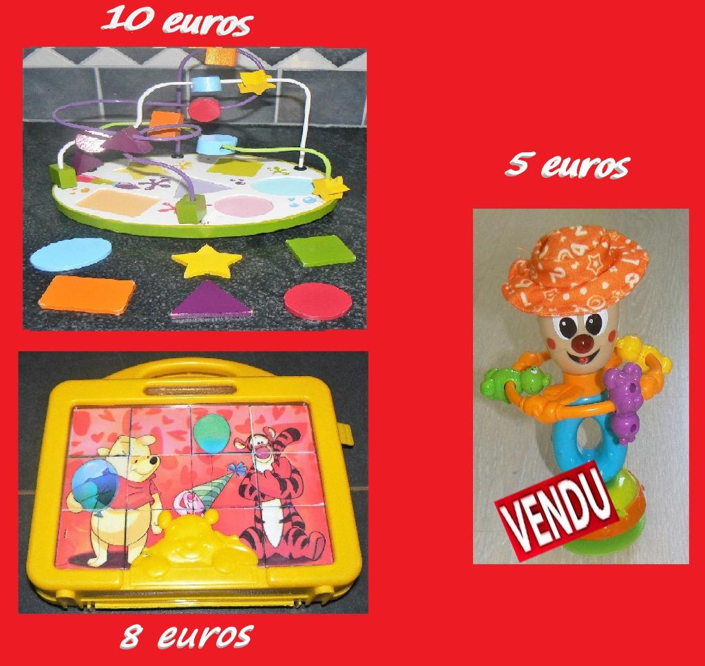 2 jeux éducatifs,d'activités et d'éveil pour bébé, Enfants & Bébés, Jouets | Jouets de bébé, Enlèvement ou Envoi, Utilisé, Autres types