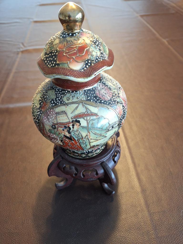chinese vaas, Ophalen