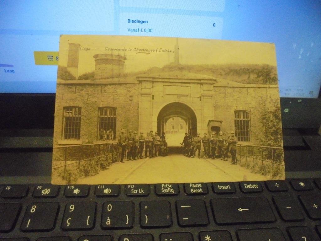 caserne de la Chartreuse - Liege, Verzamelen, Ophalen of Verzenden, Landmacht, Foto of Poster