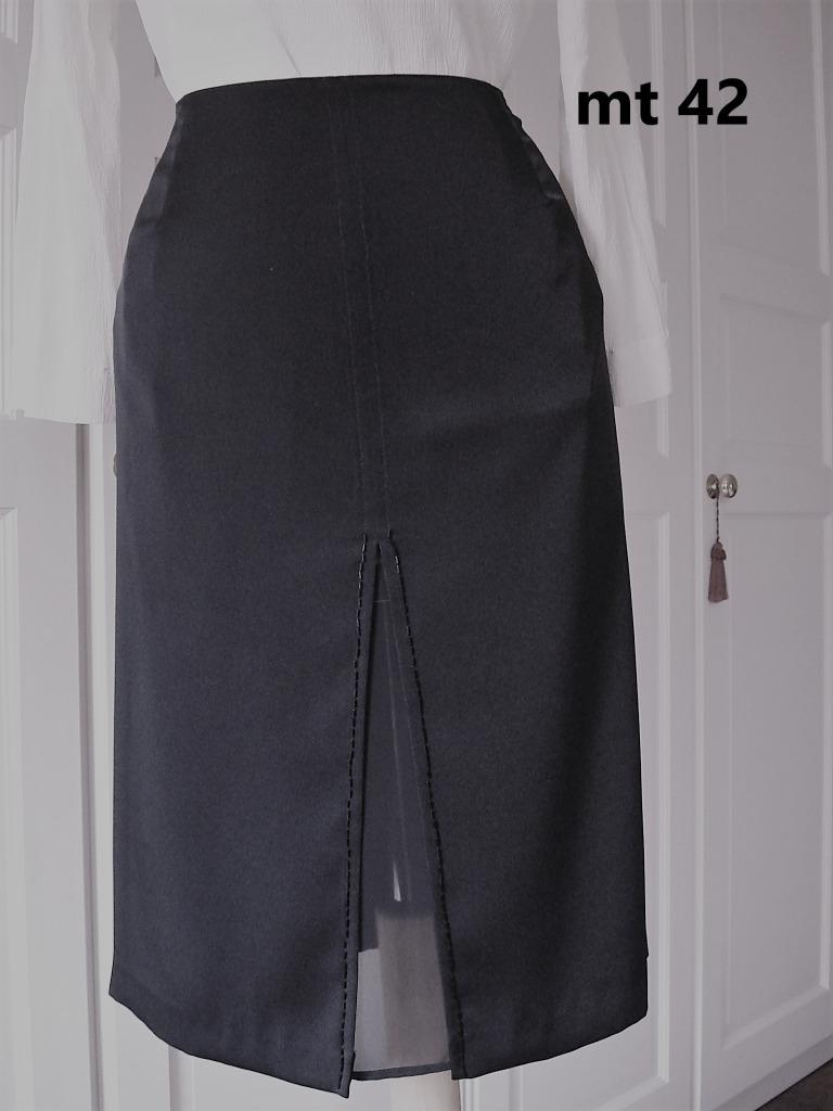 klassevol zwart rokje mt 40-42, Taille 38/40 (M), Enlèvement ou Envoi, Comme neuf, Longueur genou