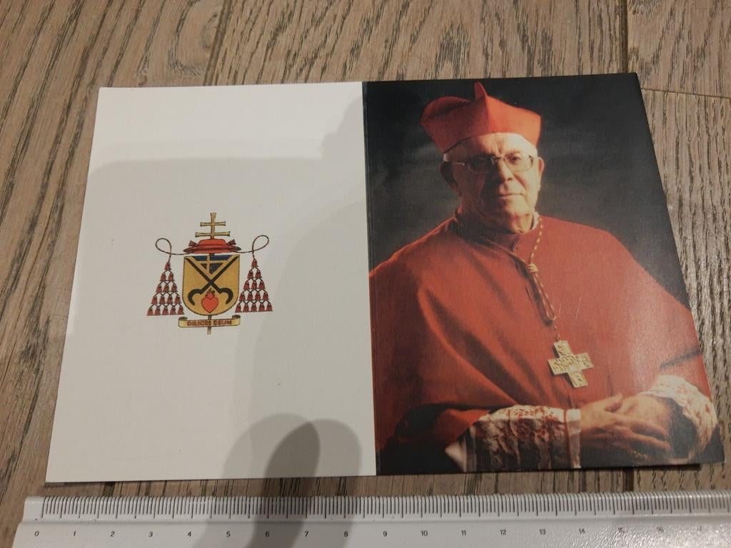 Bidprentje 'Kardinaal Joos - Gustaaf, Verzamelen, Ophalen of Verzenden