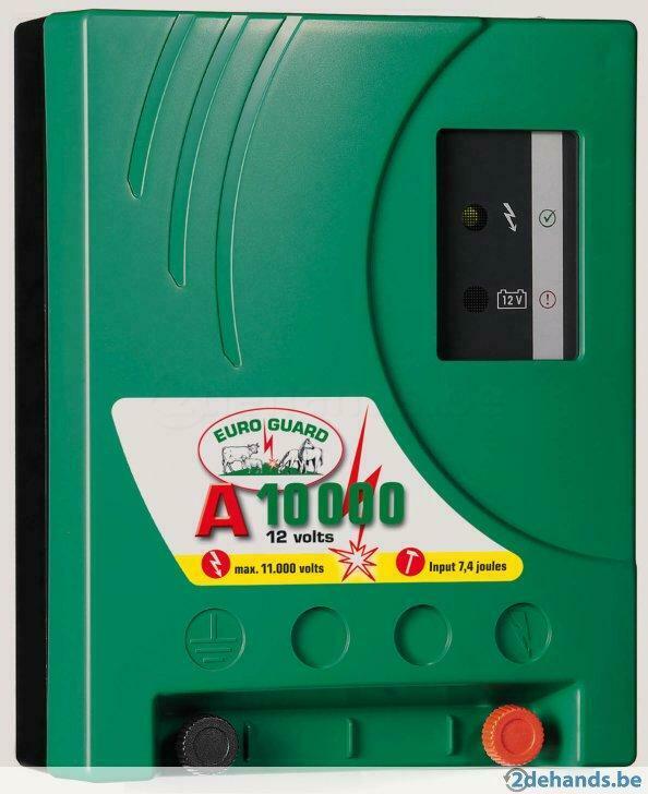 Schrikdraadapparaat A10000 op 12 Volt batterij, Agrodieren, Animaux & Accessoires, Box & Pâturages