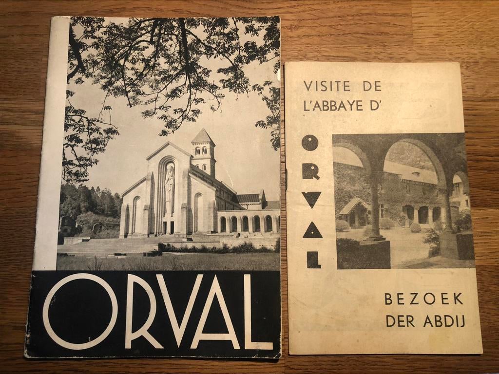 ORVAL visite de l'abbaye d'orval, Gebruikt, Overige typen, Overige merken