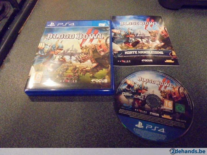 Playstation 4 Blood Bowl II (orig-compleet), Enlèvement ou Envoi, Utilisé