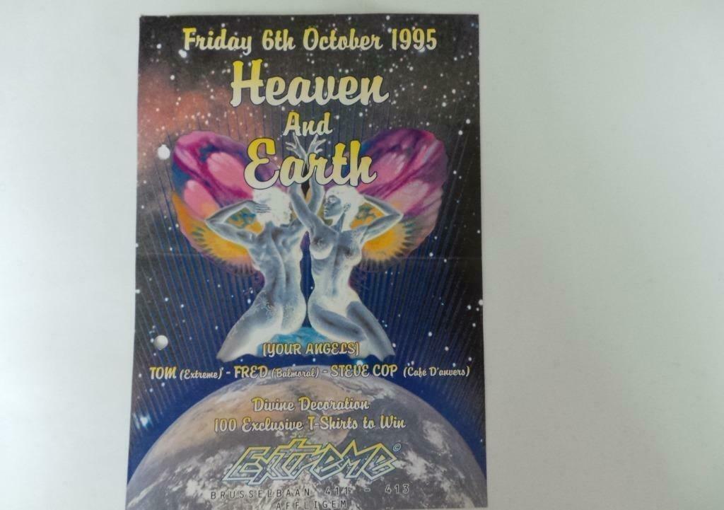 Lot de 6 Flyers de la Discothèque Extreme (Affligem), Ophalen of Verzenden, Gebruikt, Overige typen