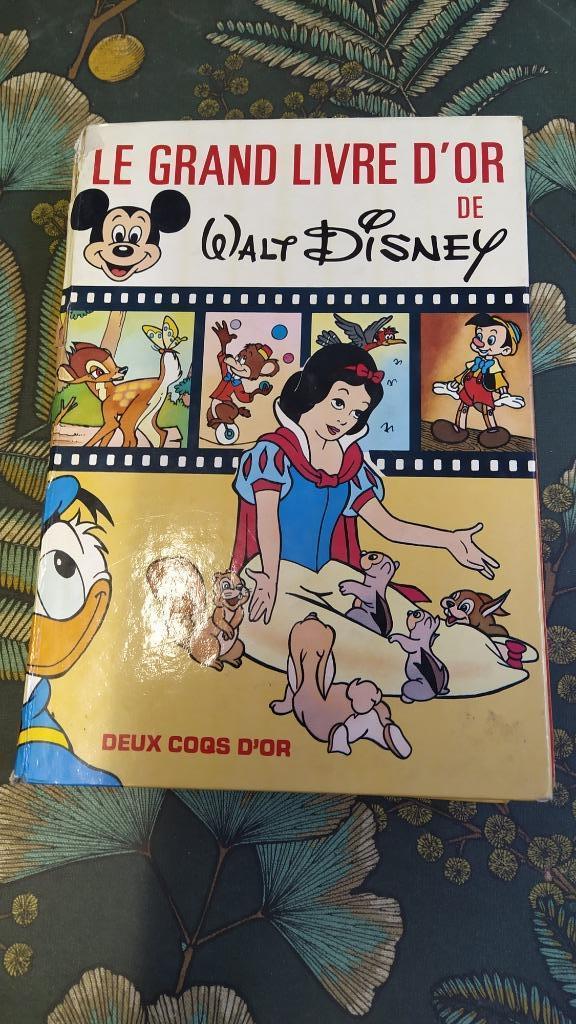 Le grand livre d'or de Walt Disney, Garçon ou Fille, Enlèvement ou Envoi, Walt Disney, Livre d'or