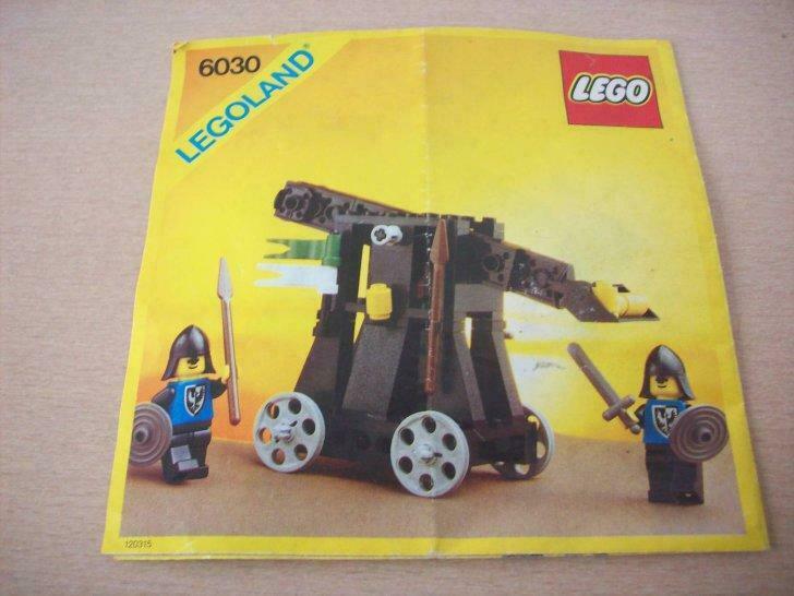 Lego 6030 "Legoland Catapult", Ophalen, Zo goed als nieuw, Lego