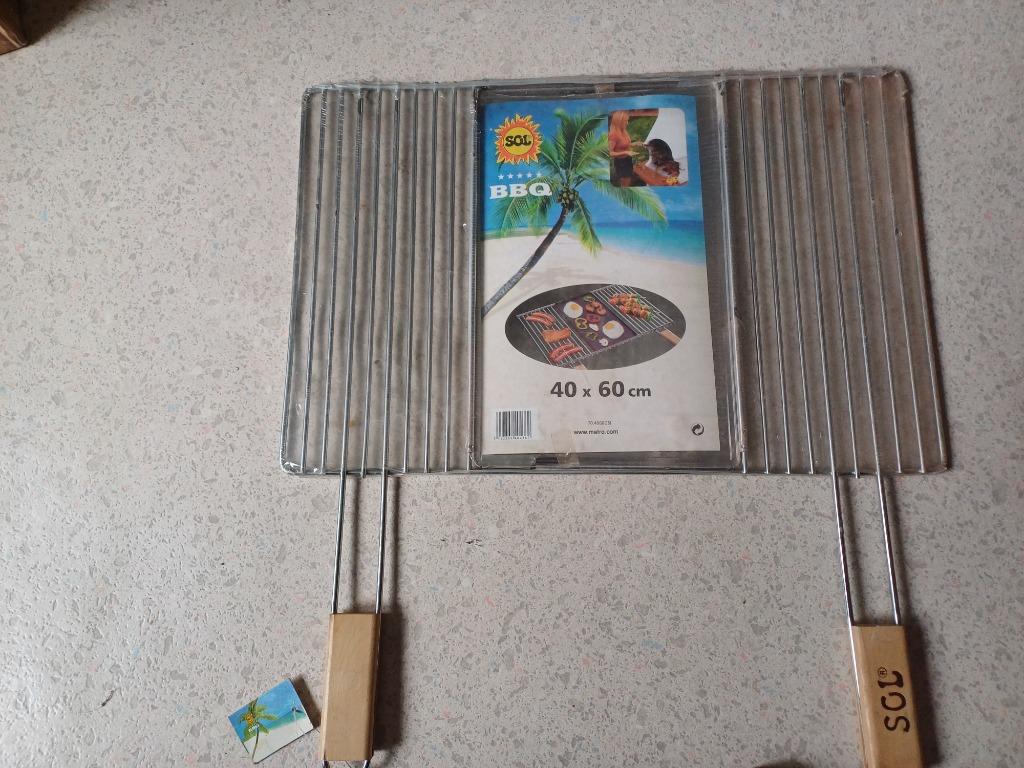 BBQ rek Met midden plaat NIEUW, Ophalen, Nieuw