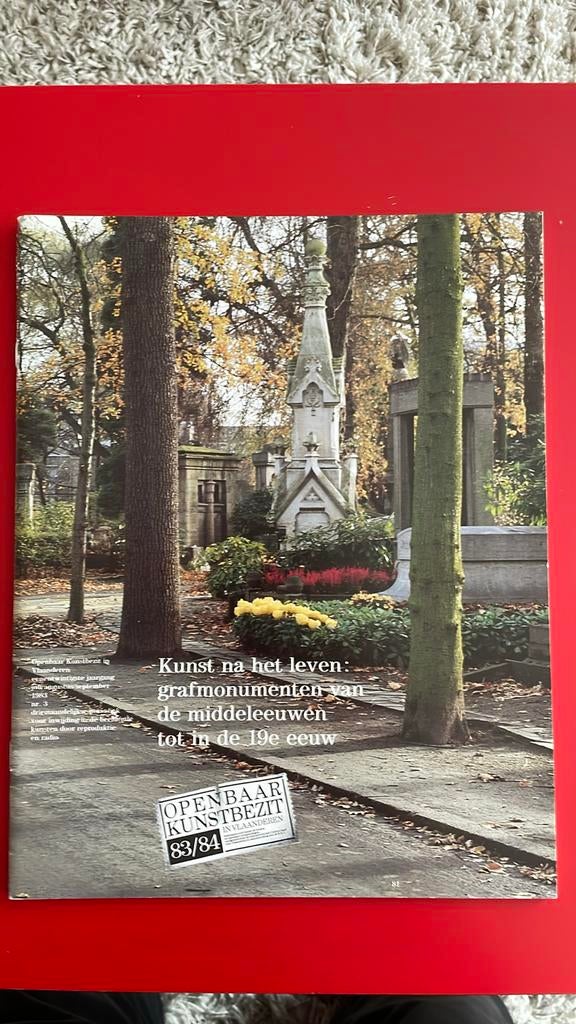 OKV 1983/3 Kunst na het leven: grafmonumenten, Ophalen of Verzenden