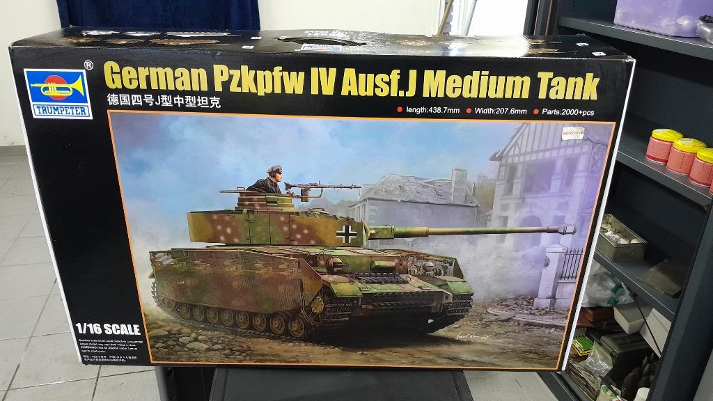 german pzkpfw ii ausf j medium tank, Enlèvement, Neuf, 1:50 ou moins, Tank