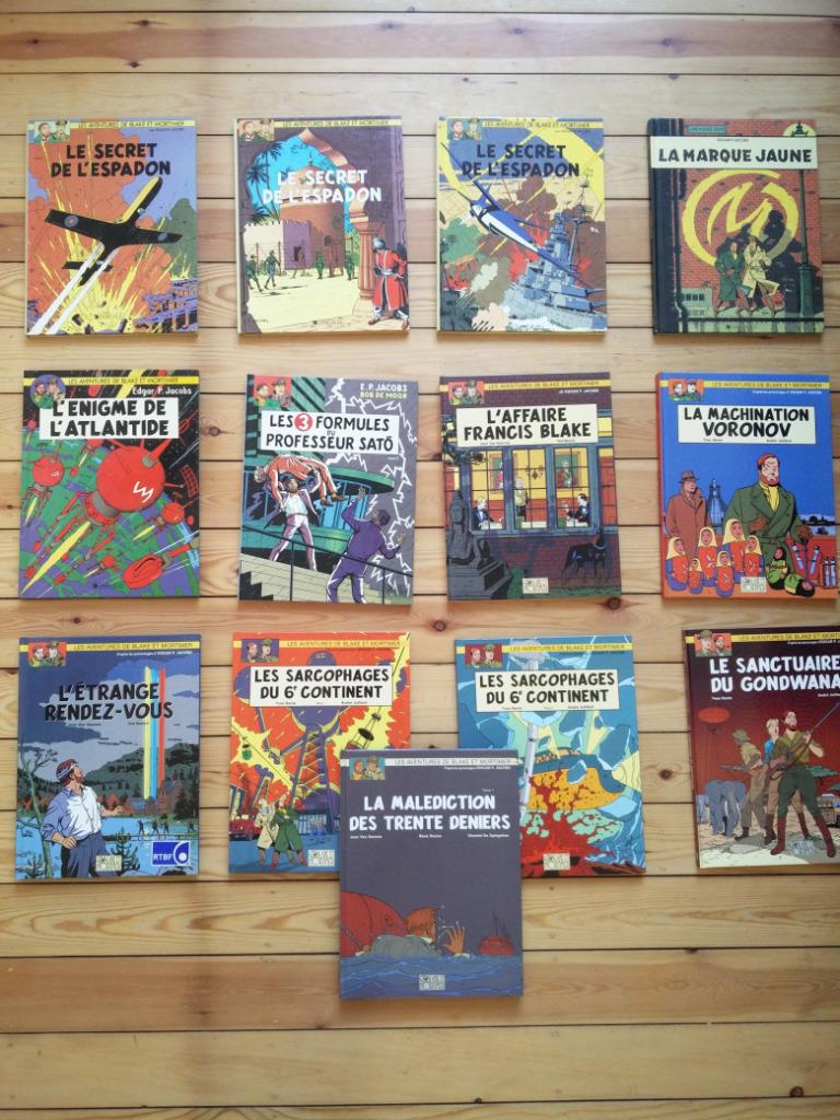 Blake et Mortimer (Les aventures de) T 1-3, 6-7 et 12-17, Enlèvement, Utilisé