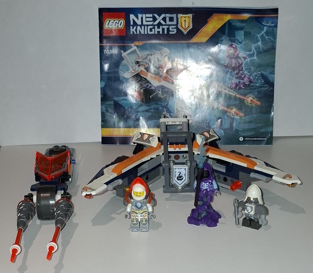 NEXO KNIGHTS Lance's Dubbele Jouster - 70348, Ophalen, Zo goed als nieuw, Complete set, Lego
