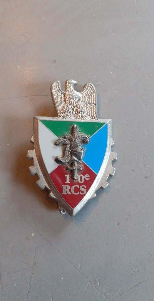 pucelle francaise 10eme regiment commandement et soutien, Enlèvement ou Envoi, Armée de terre, Emblème ou Badge