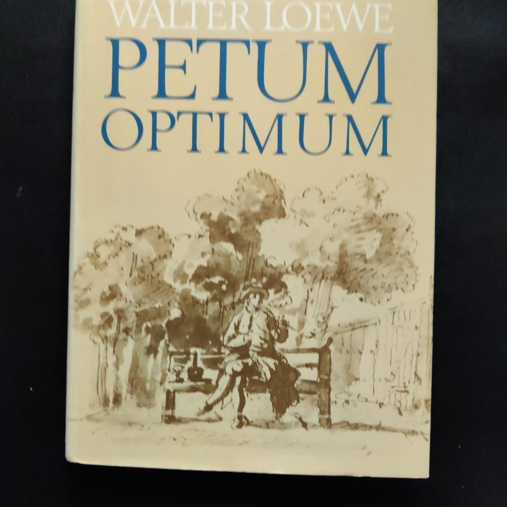 Petum Optimum, Boeken, Ophalen of Verzenden, Gelezen, Walter Loewe