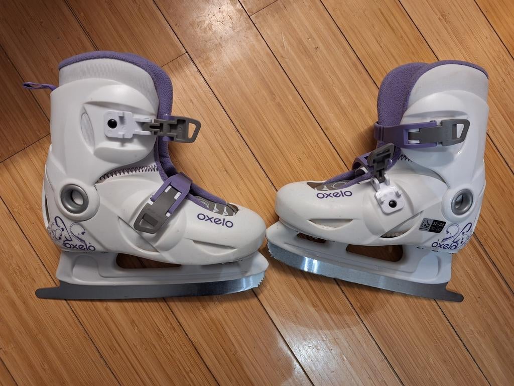 Oxelo Decathlon schaatsen maat 32-34, Sport en Fitness, Schaatsen, Ophalen of Verzenden, Zo goed als nieuw