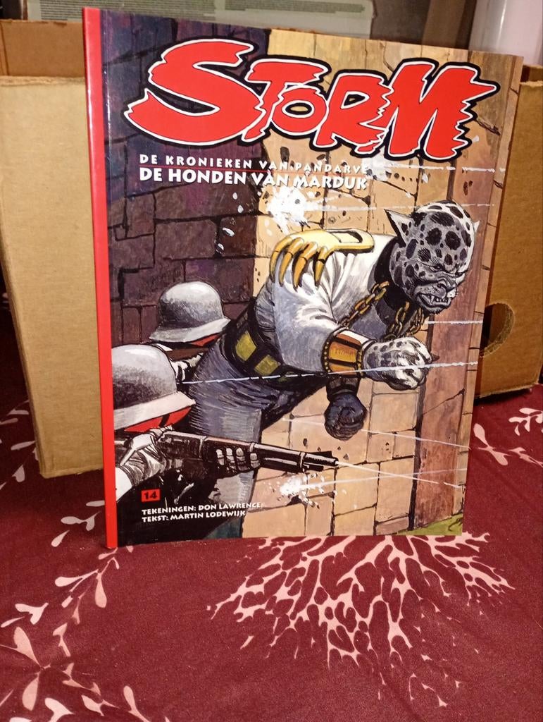 Couverture souple en couleur non lue de la série, STORM,, Une BD, Enlèvement ou Envoi, Comme neuf, Don Lawrence