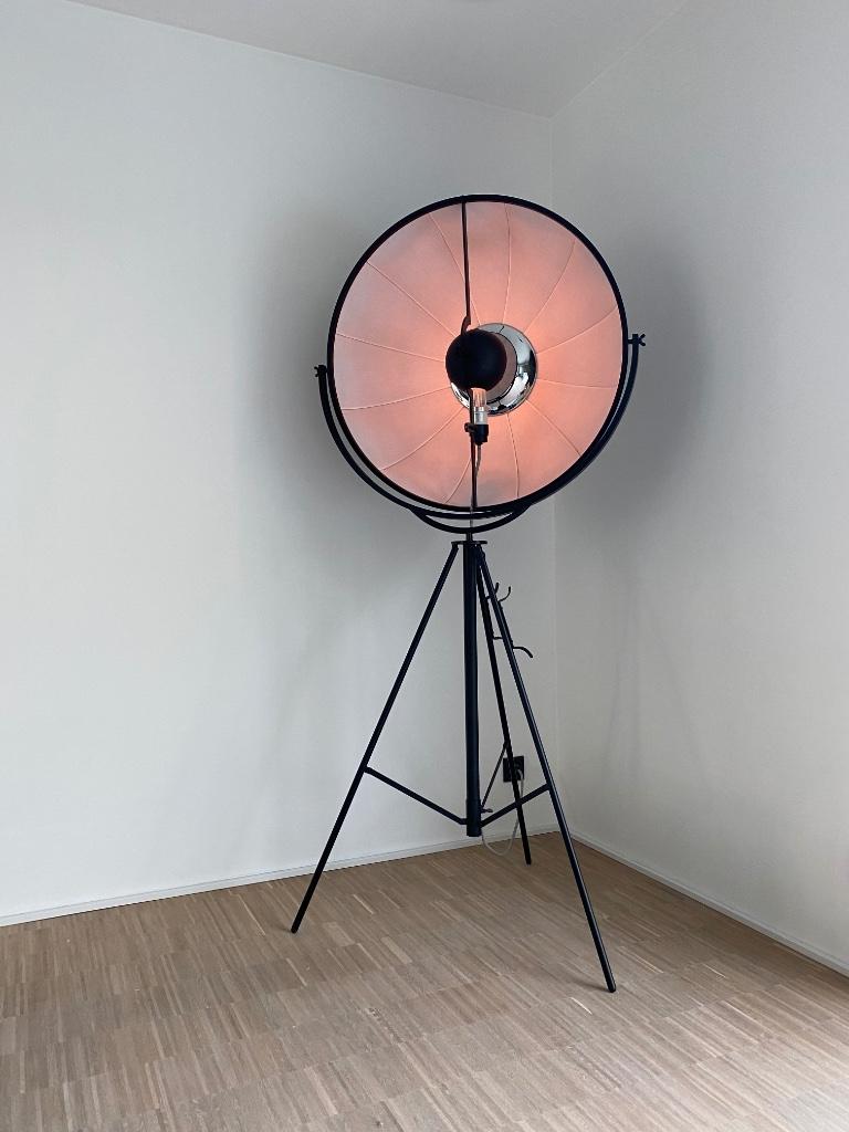 Pallucco Fortuny Design Lamp, Huis en Inrichting, Lampen | Vloerlampen, Zo goed als nieuw, 150 tot 200 cm, Glas, Metaal, Stof