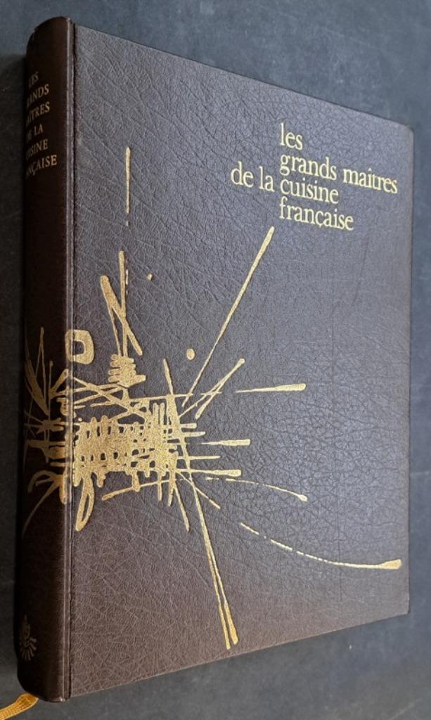livre de cuisine"les grands Maîtres de la cuisine française", Ophalen of Verzenden