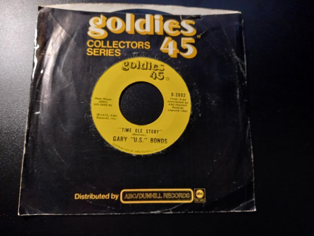 Gary U.S. Bonds ‎– Quarter To Three / Time Ole Story '7, Enlèvement ou Envoi, Comme neuf, R&B et Soul