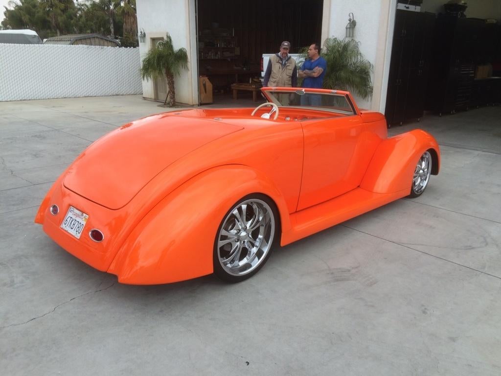 Ford Cabrio & Hardtop V8 1937 Showcar, Auto's, Automaat, Achterwielaandrijving, 5000 cc, Cabriolet