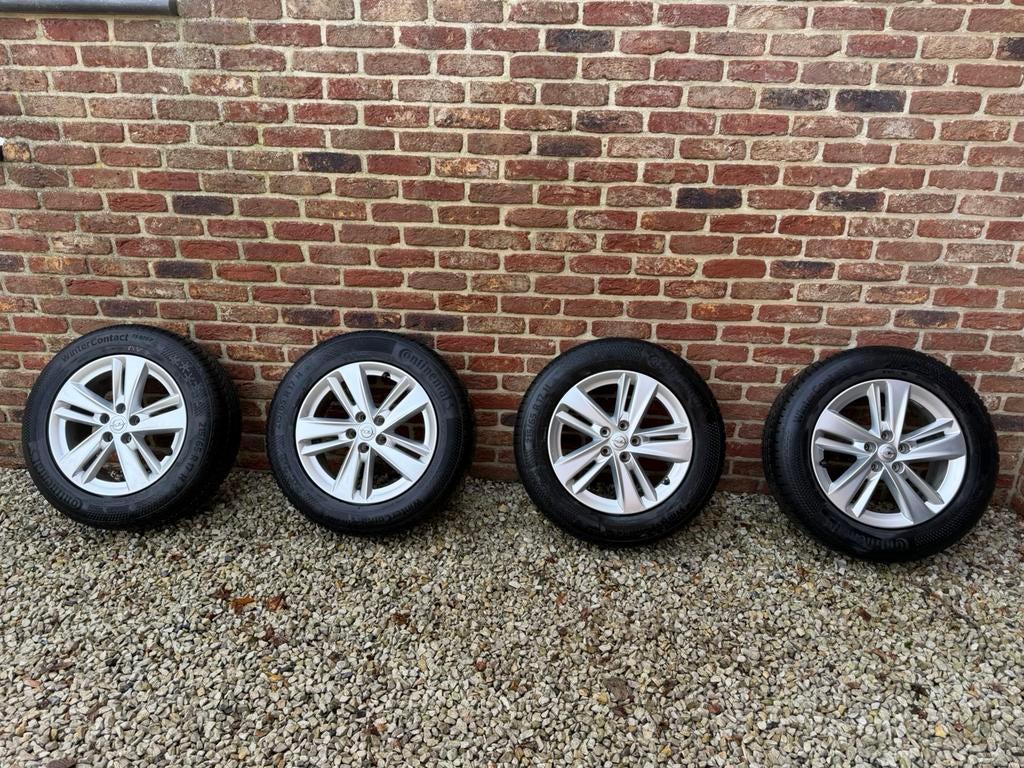 Kit Hiver (jantes & pneus hiver) Opel Grandland, Auto-onderdelen, Banden en Velgen, Ophalen, 215 mm, Banden en Velgen, 17 inch