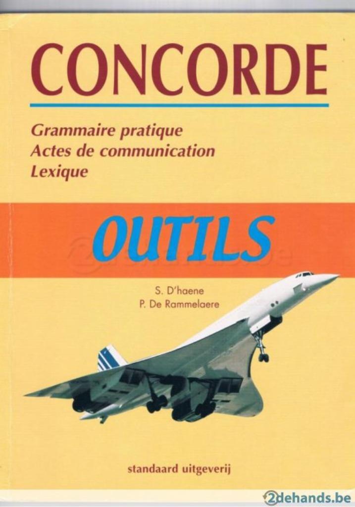 boek concorde outils, Livres, Livres scolaires, Utilisé, Français, Enlèvement ou Envoi