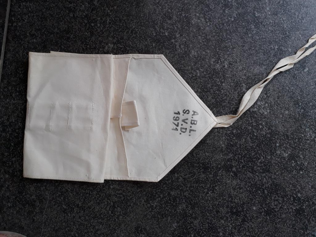 ABL SVD 1971 hangende canvas opvouwbare etui, Ophalen of Verzenden, Landmacht, Overige typen