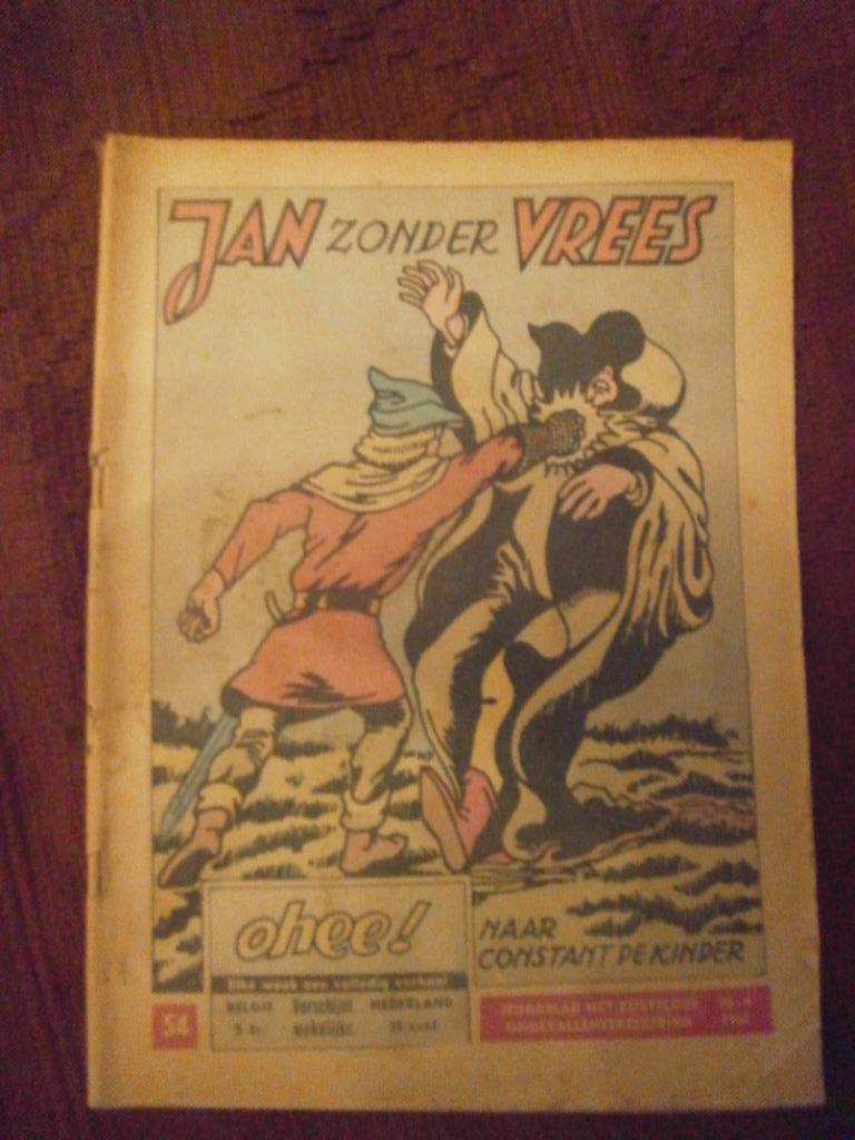Jan zonder Vrees ohee, Boeken, Eén stripboek, Constant De Kinder, Ophalen, Gelezen