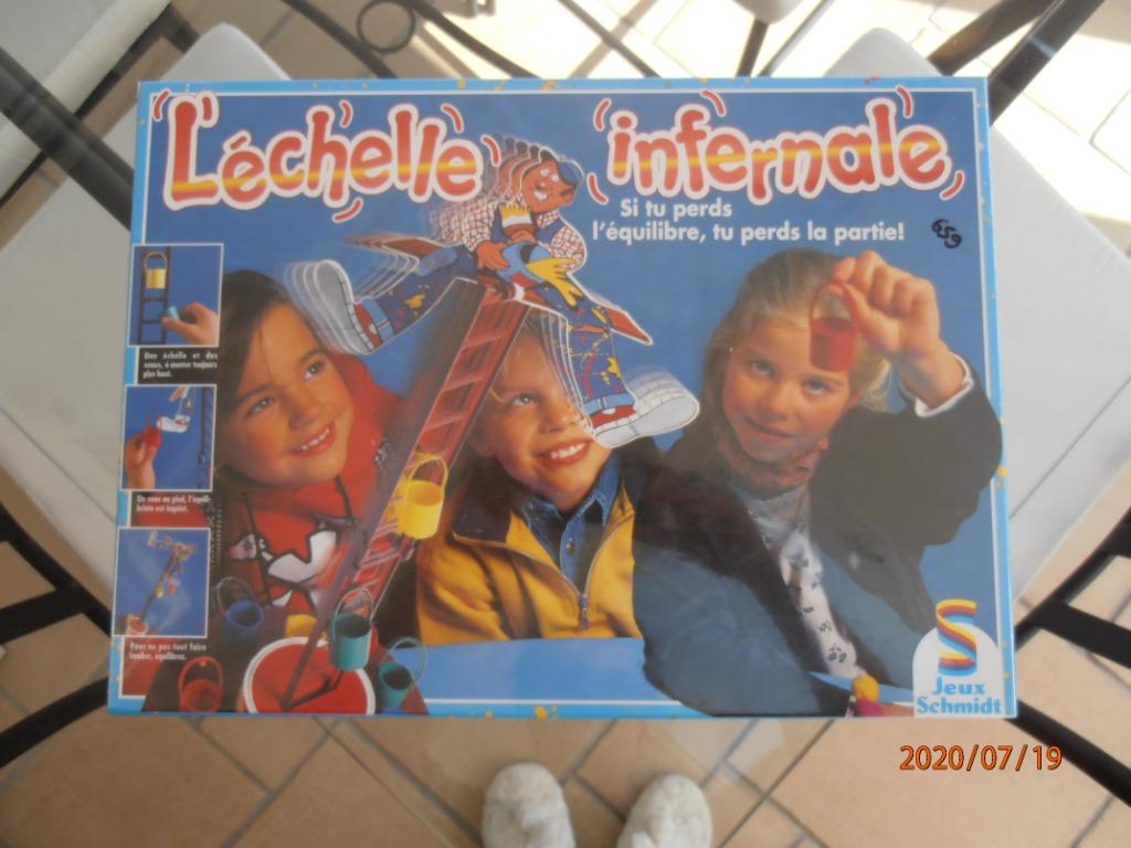 Jeu de société L'échelle Infernale – JEUX SCHMIDT – 1994, Ophalen of Verzenden, Zo goed als nieuw, Jeux Schmidt