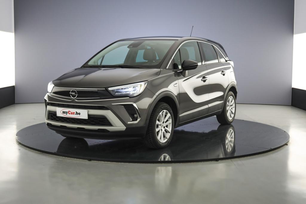 Opel Crossland Elegance 1.2i // Camera, Carplay, Navigatie, Auto's, Voorwielaandrijving, Parkeersensor, Leder, 81 kW