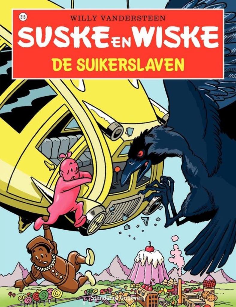 Suske en Wiske - album 318 - De Suikerslaven (drukfout), Willy Vandersteen, Eén stripboek, Ophalen of Verzenden, Zo goed als nieuw