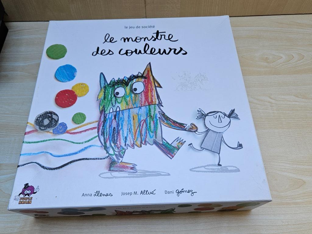 Jeu de société Le monstre des couleurs, Hobby & Loisirs créatifs, Enlèvement, Utilisé