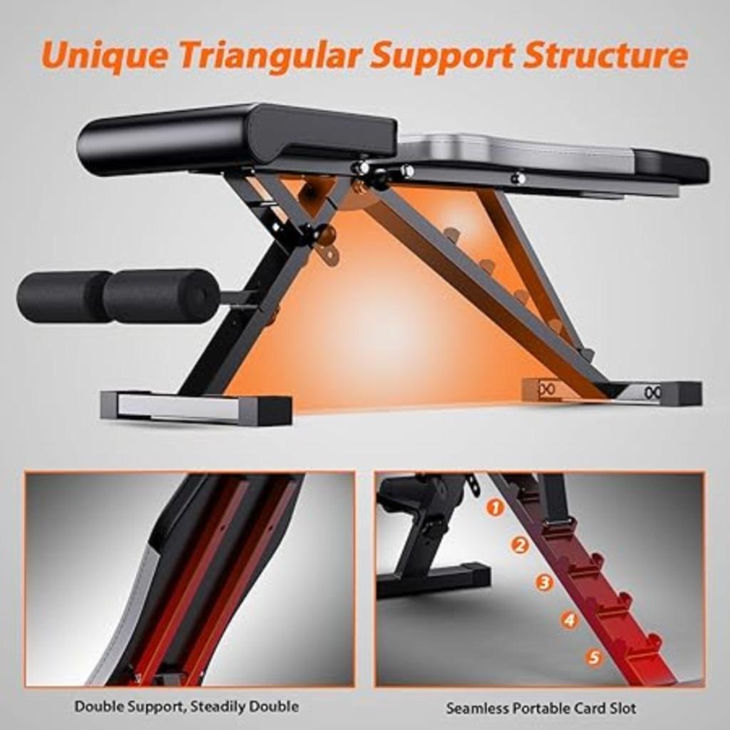 table d'entraînement pliable | banc de fitness | Nouveau, Neuf, Banc d'exercice, -, -