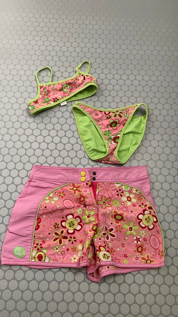Beachwear Tribord maat 152, Kinderen en Baby's, Kinderkleding | Kinder-zwemkleding, Meisje, Ophalen of Verzenden, Zo goed als nieuw