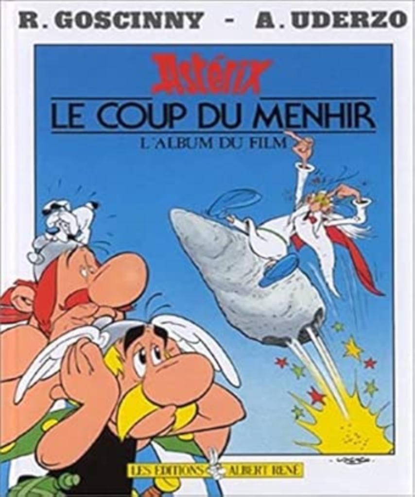 Asterix Le coup du menhir L'album du film, Livres, Enlèvement ou Envoi