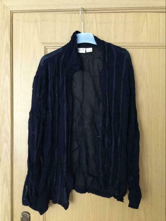 Blauwe blouse voor dames - Maat 42/44 - Pour nous les files, Kleding | Dames, Blauw, Maat 42/44 (L), Ophalen of Verzenden, Zo goed als nieuw