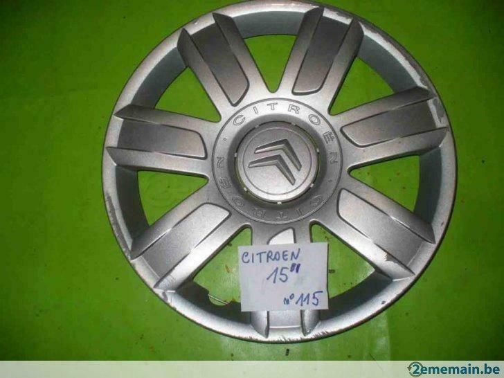 enjoliveur citroen  15'' ( n°115) 1 pc, 15 pouces, Enlèvement ou Envoi, Utilisé, Jante(s)