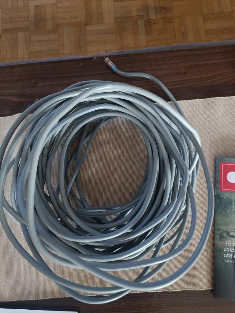 Lange Coax kabel, Ophalen, Zo goed als nieuw