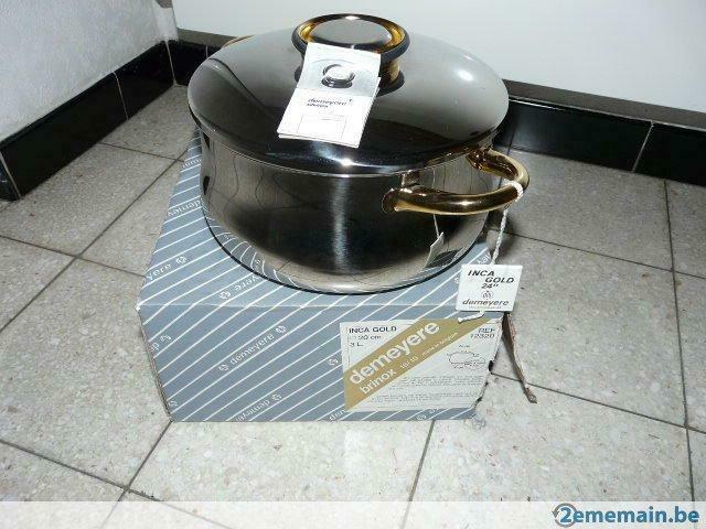 casseroles "Demeyere" ;, Maison & Meubles, Enlèvement, Neuf, Inox, Ensemble de casseroles