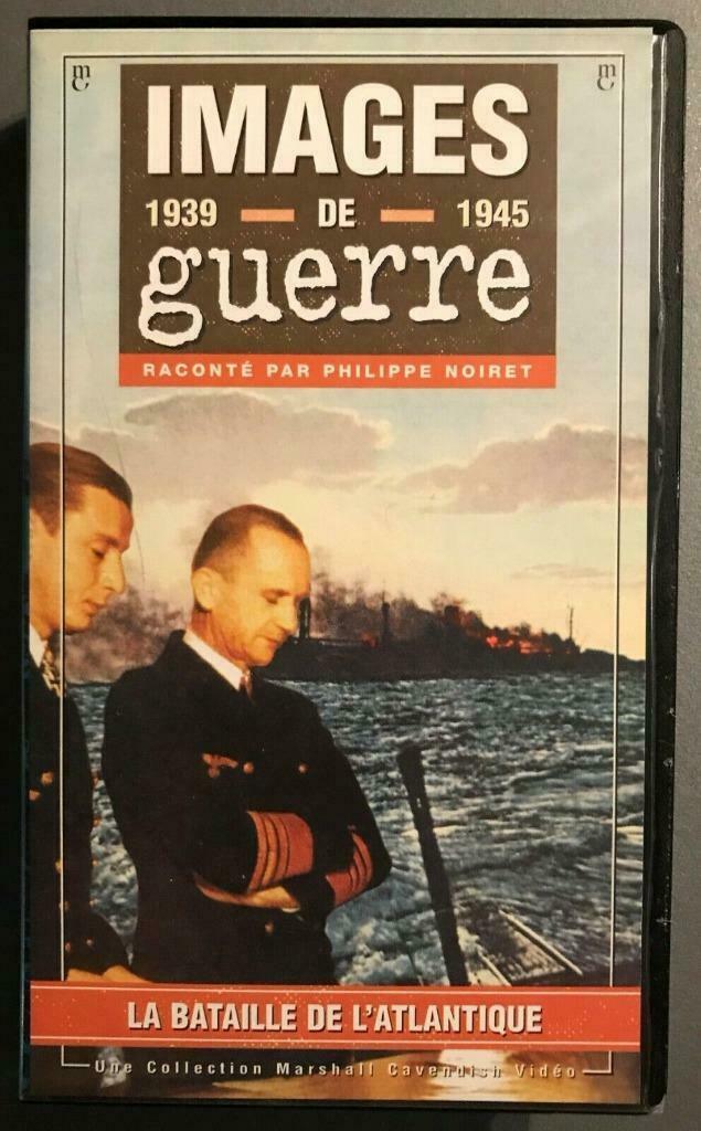 VHS Images de guerre 39-45 N°9: La bataille de l'Atlantique., Enlèvement ou Envoi, Utilisé, Documentaire