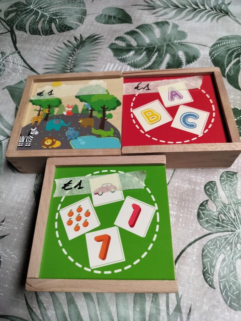 Houten denkspelletjes, Kinderen en Baby's, Ophalen, Zo goed als nieuw, Overige typen